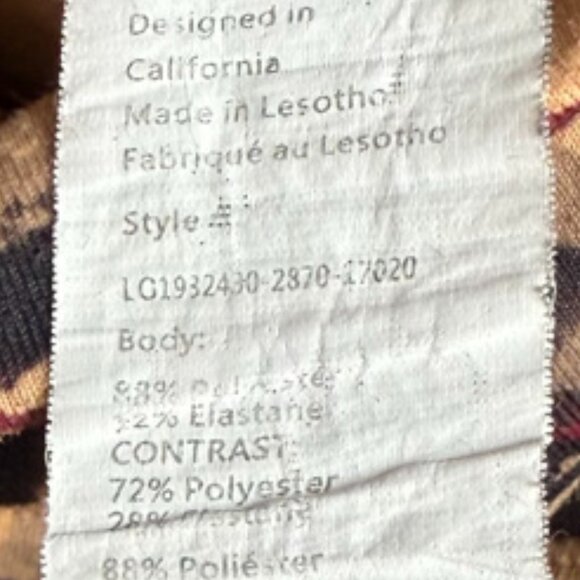 Fabletics Cacao Tigress On-The-Go PowerHold High-Waisted Mesh Leggings - Picture 8 of 12